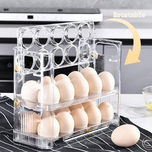 Egg Storage Box Egg Container Fridge Organizer Food Containers Egg Holder Fresh Keeping Case Dispenser Kitchen Accessories. Type: Food Storage Containers