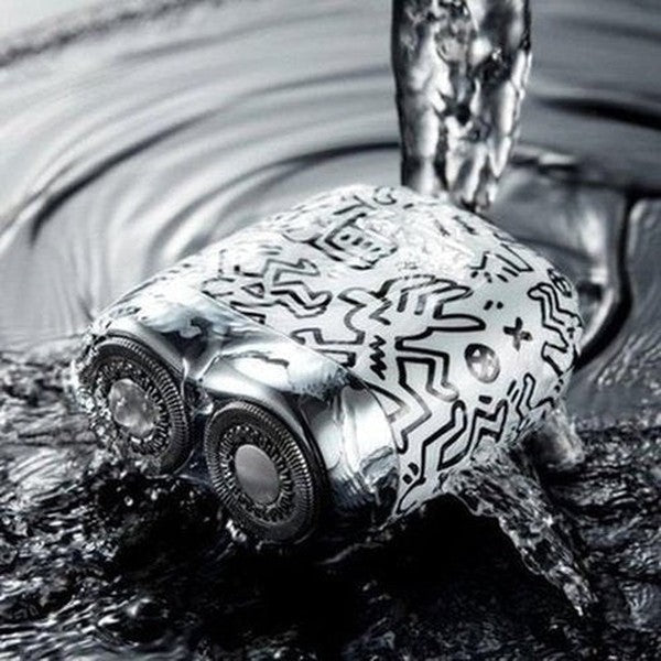 Yoose Mini-S Keith Haring Joint Design Portable Waterproof Electric Shaver, IPX7 Small Alloy Whole Body Razor. Personal Care. Shaving & Grooming: Electric Razors.