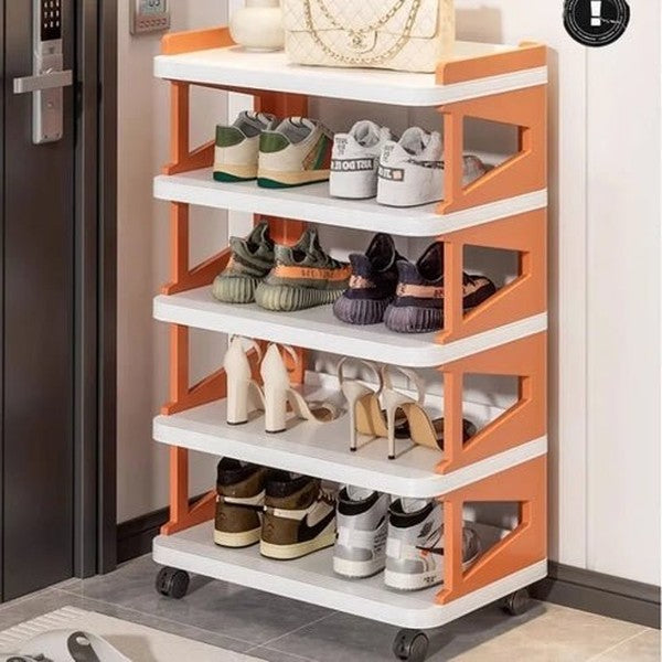 Modern Minimalist Layered Shoe Storage Organizer