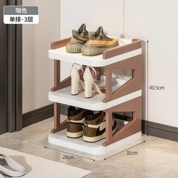 Modern Minimalist Layered Shoe Storage Organizer