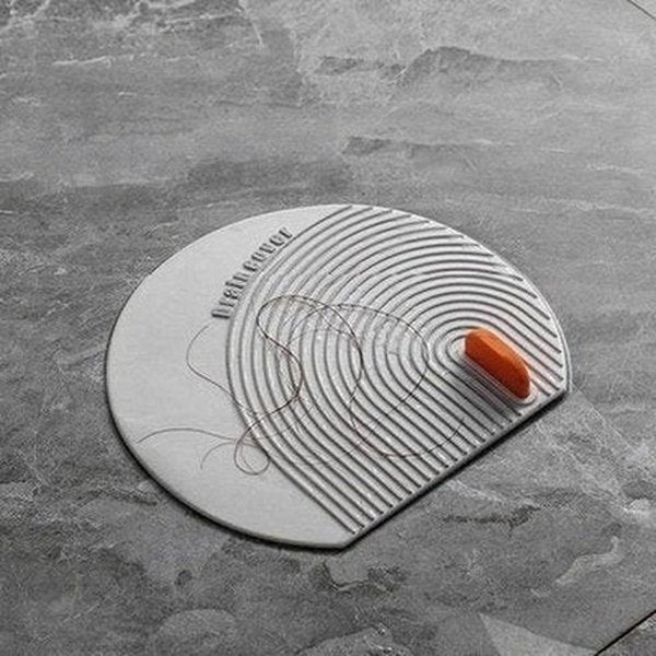 Bathroom Pipe Drain Cover Odor Protector Soft Silicone Pad Toilet Seal Anti Odor Hair Catcher Sewer Drain Cover Kitchen Sink Bathtub. Type: Drain Covers & Strainers