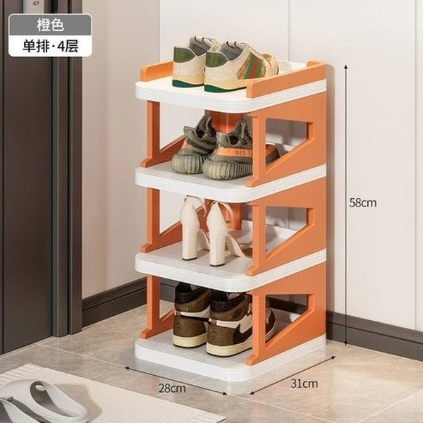 Modern Minimalist Layered Shoe Storage Organizer