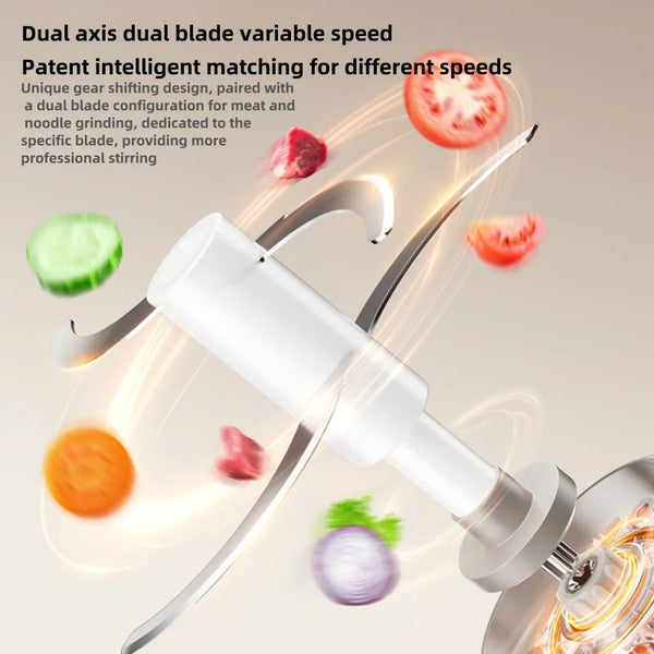 Electric Meat Mincer and Dough Mixer
