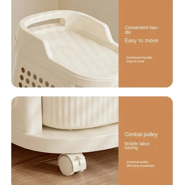 Snack Cabinet Cart, Trolley Drawer Type Rack