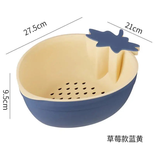Double-Layer Kitchen Drain Basket