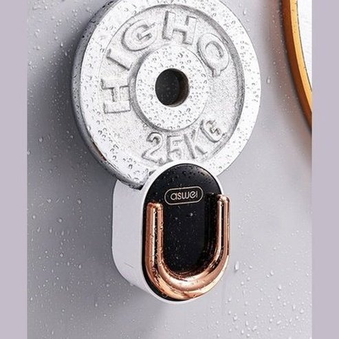 Hair Dryer Rack Wall-Mounted Bathroom Organizer Shelf with Hidden Hook Bathroom Storage Holder. Bathroom Accessories. Type: Bathroom Accessory Mounts.