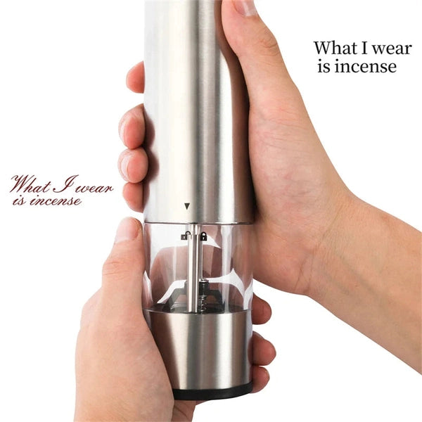 Stainless Steel Electric Pepper Mill