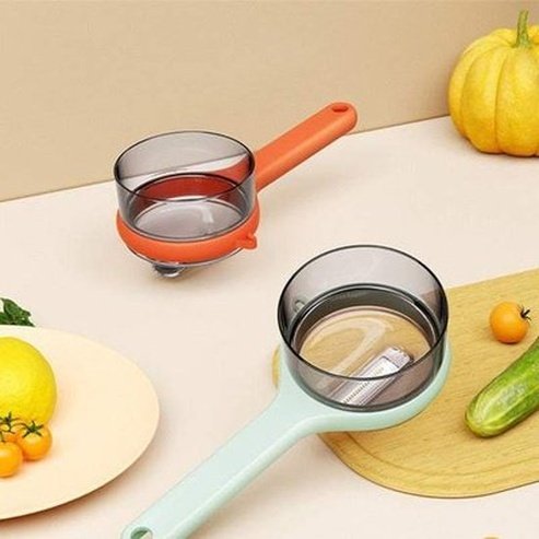 Multi-function Scraper Kitchen Slicer With Storage Bucket