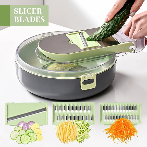 Multifunctional Vegetable Slicer, Fruit Cutter Slicer