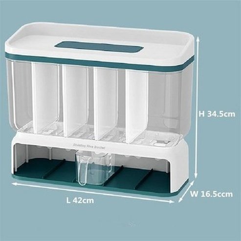 Rice Sorter Storage Bucket With Dispenser