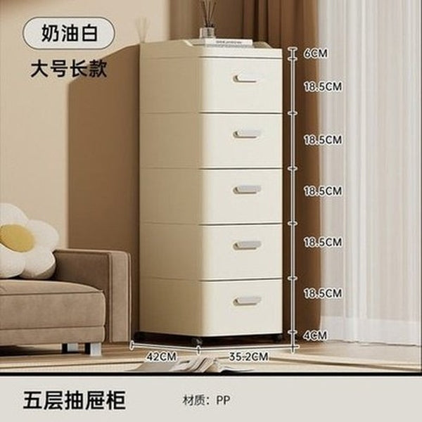 Multipurpose Drawer-Styled Nightstand Bedside Table Living Room Children's Toy Finishing Artifact Bedroom Small Clothes Storage Cabinet. Type: Nightstands
