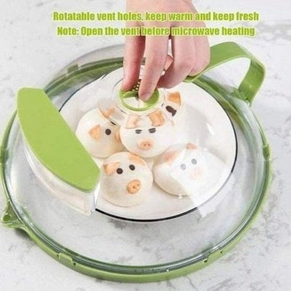 Splash-proof Reusable Microwave Cover Food Heating