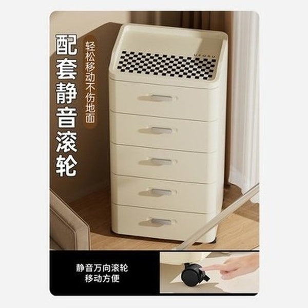Multipurpose Drawer-Styled Nightstand Bedside Table Living Room Children's Toy Finishing Artifact Bedroom Small Clothes Storage Cabinet. Type: Nightstands