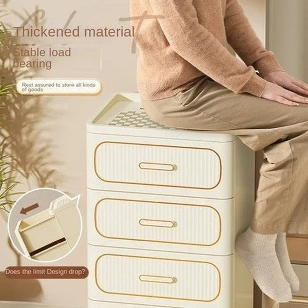 Slim Rolling Storage Cabinet | Japanese-Inspired Gap Organizer for Bedroom, Kitchen & Bathroom