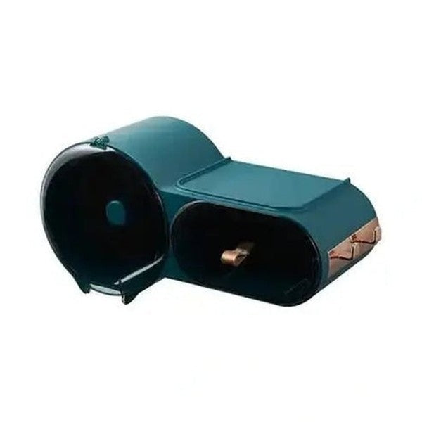 Versatile Waterproof Wall-Mounted Toilet Paper Holder