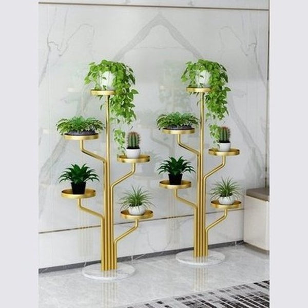 Simple Modern Living Room Floor Type Indoor Iron Flower Pot Frame Balcony Fleshy Plant Layer Rack. Decor. Type: Garden Pot Saucers & Trays.