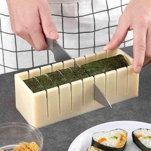 10pcs/set Sushi Maker Food Grade PP Rice Rolls