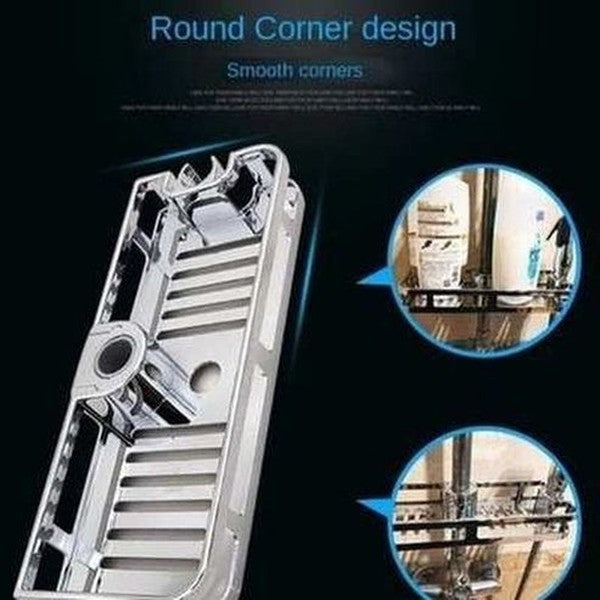 No Drilling Shower Soap Storage Rack