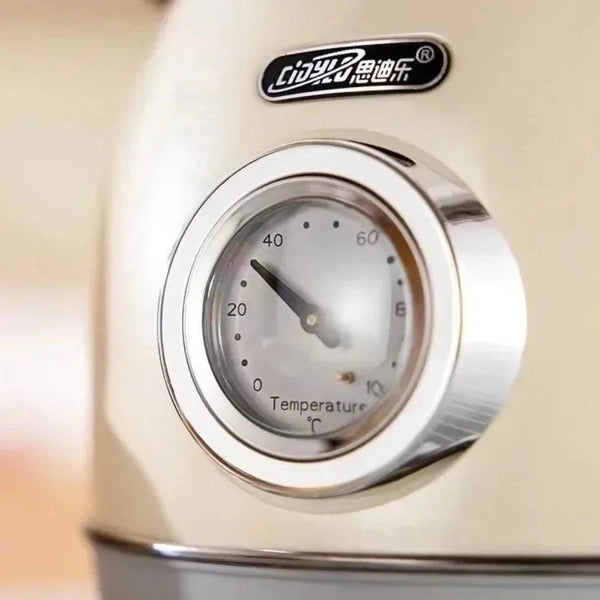 Retro Electric Kettle Quick Kettle Automatic Power Off With Temperature Display