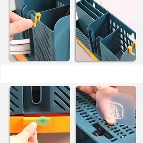 Drain Holder Organizer for kitchen utensils, knives, cutlery. Kitchen tools and utensils. Kitchen organizers. Kitchen Utensil Holders & Racks