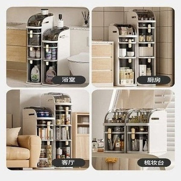 Organizer shelf with drawers and wheels. Bathroom Storage Shelf Toilet Storage Shelf Narrow Seam Storage Cabinet Organizer Shelves. Type: Bathroom Accessory Mounts