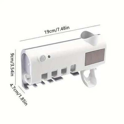 Smart Toothpaste Storage Box and Squeezer