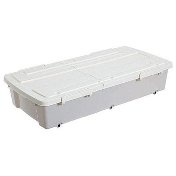 Sliding Under Bed Organizer Box with Wheels