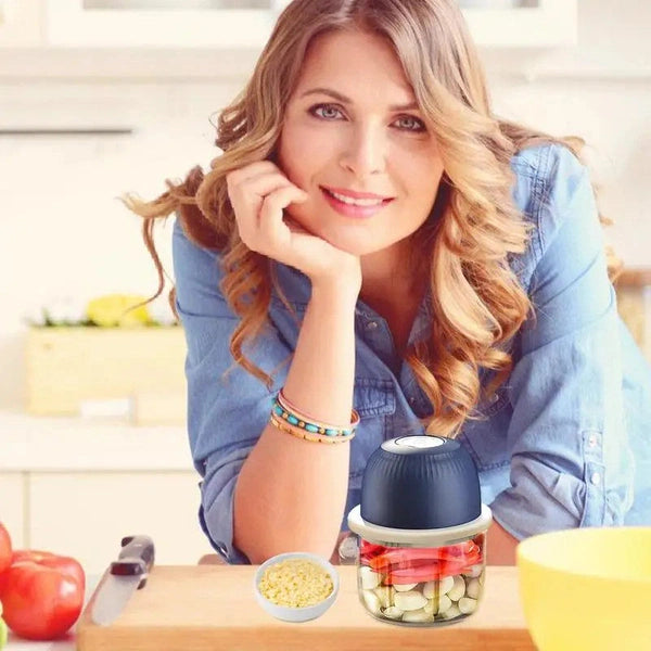 Mini Onion Chopper, Vegetable Blender, Chopper Cordless