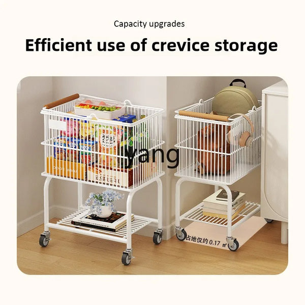 Home Display Dumbbell Balance Ball Yoga Mat Multi-layer Storage Basket