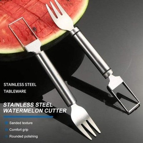 Multifunctional 2 IN 1 Stainless Steel Watermelon Cutter