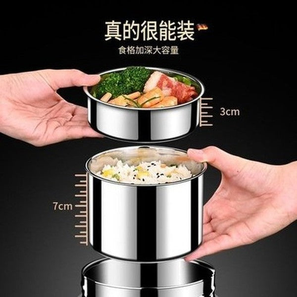 USB Multi-layer Insulated Lunch Box Double Layer Heated Bento Box Portable Sealed Stainless Steel Food Warmer Rice Cooker. Type: Lunch Boxes & Totes.