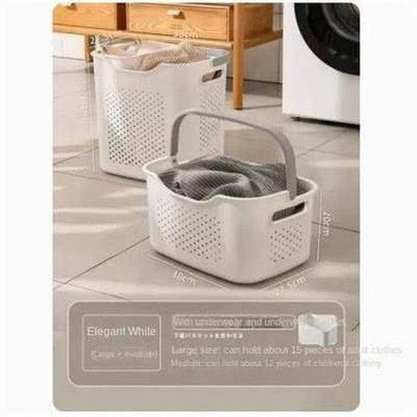 Laundry Basket partition for dirty clothes