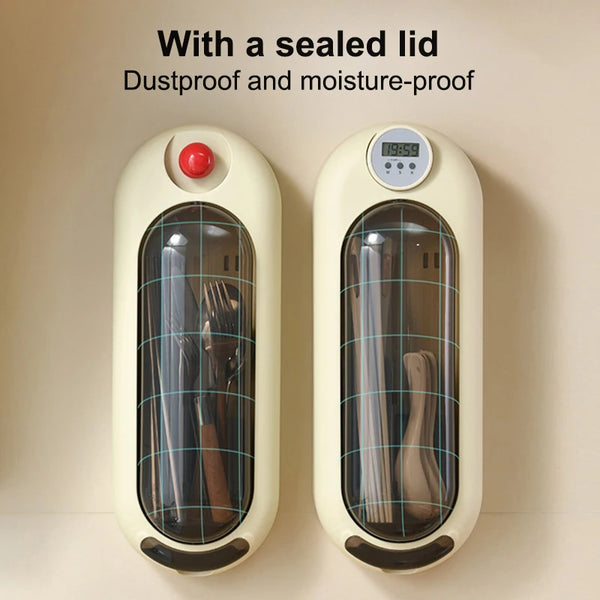 UFORU Chopsticks Cage Wall Hanging Storage Box