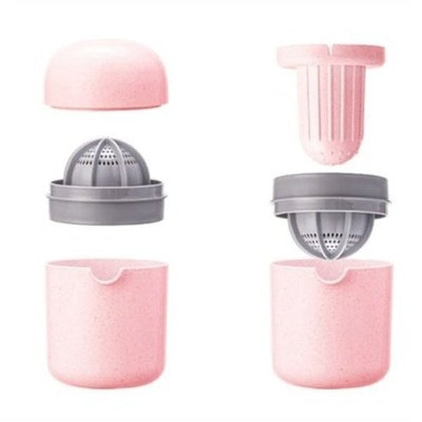 Manual Fruit Juicer Citrus Squeezer Lid Rotation