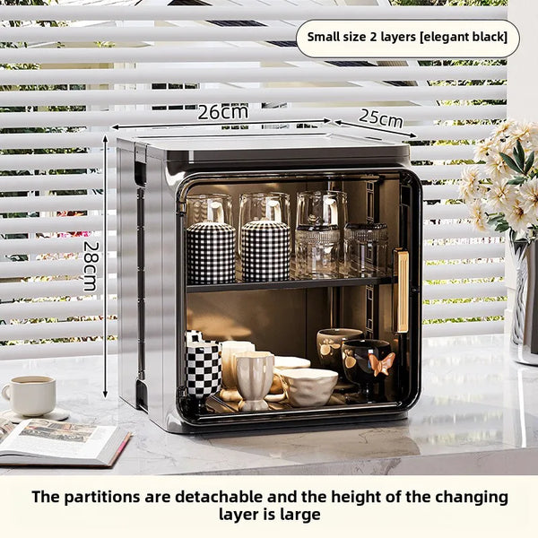 Dustproof Cup Storage Rack, Desktop Tea Cup Holder, Water Cup Holder