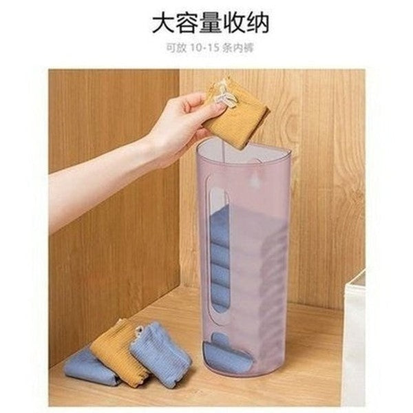 Wall Hanging Garbage Bag Organizer Box Large Capacity Removable Storage Box for Underwear Socks Storage Organizer. Type: Kitchen Utensil Holders & Racks.