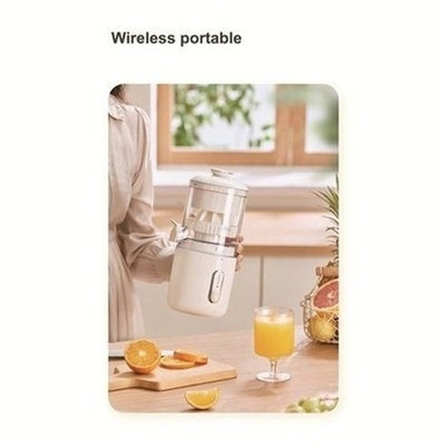 1500mAh Wireless Slow Juicer Orange Lemon Juicer Juice Separator Portable USB Charge Fruit Extractor Squeezer Pressure. Kitchen Appliances. Type: Juicers.