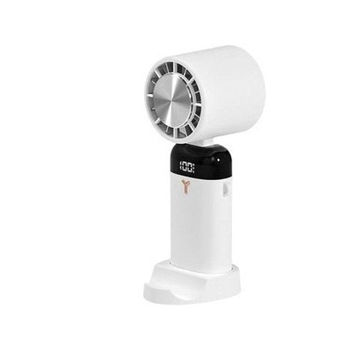 USB Portable Small Fan Digital Display 3W 1200/3600mAh Air Cooling Fan Mini 3-speed Wind Mute Detachable Base for Travel. Climate Control Appliances. Type: Fans.