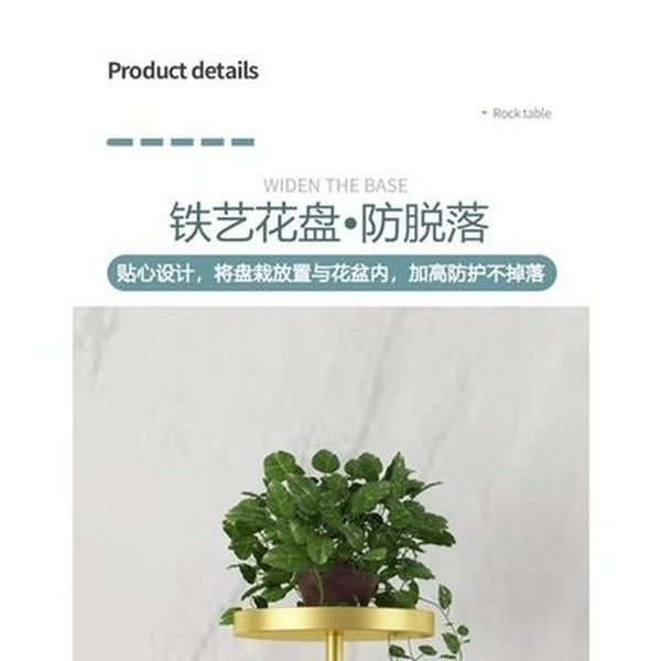 Simple Modern Living Room Floor Type Indoor Iron Flower Pot Frame Balcony Fleshy Plant Layer Rack. Decor. Type: Garden Pot Saucers & Trays.