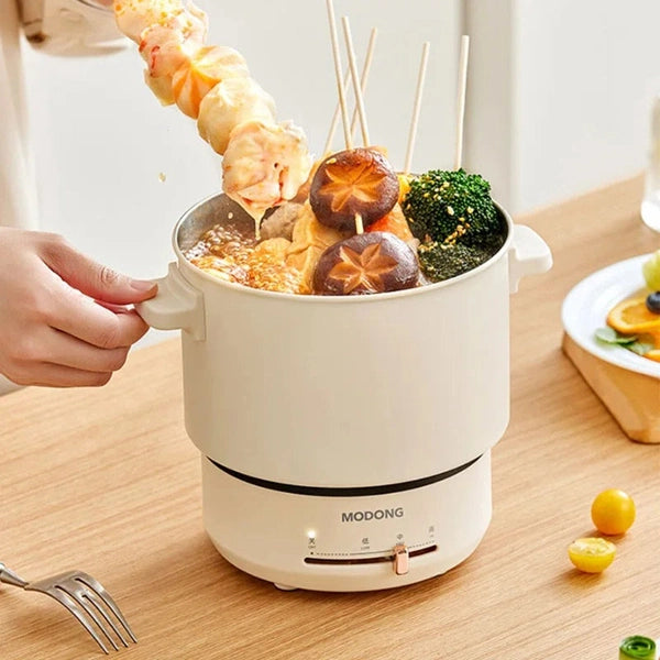 Adjustable Mini Nonstick Electric Pot