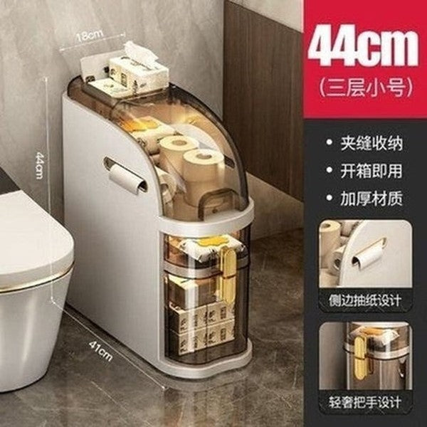 Organizer shelf with drawers and wheels. Bathroom Storage Shelf Toilet Storage Shelf Narrow Seam Storage Cabinet Organizer Shelves. Type: Bathroom Accessory Mounts.