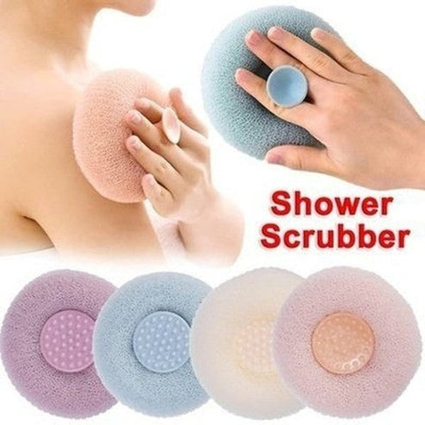 Suction Cup Body Scrubber Bath Exfoliating Sponge Shower Brushes Body Skin Cleaner Dead Skin Remover Tools Foam Brush. Product Type: Bath Brushes.