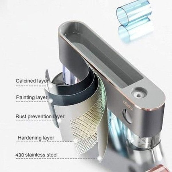 Wall-Mounted Magnetic Suction Cup Toothpaste Dispenser