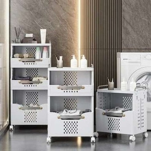 Large Capacity Multi-layer Foldable Dirty Clothes Basket