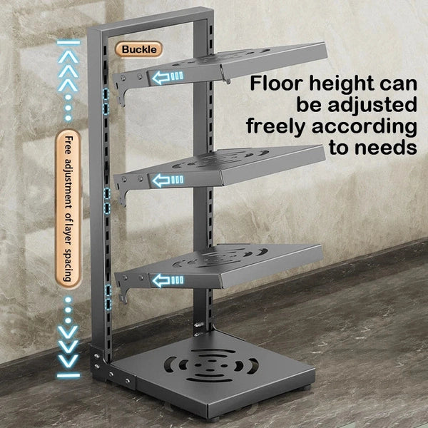 Multi-Layer Kitchen Pot Storage Rack