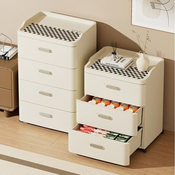 Multipurpose Drawer-Styled Nightstand Bedside Table Living Room Children's Toy Finishing Artifact Bedroom Small Clothes Storage Cabinet. Type: Nightstands