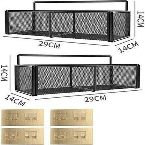 Bathroom Accessory Corner Frame Shower Shelf Wrought Iron Shampoo Storage Shelf Suction Cup Holder. Bathroom Accessories. Type: Bathroom Accessory Mounts.