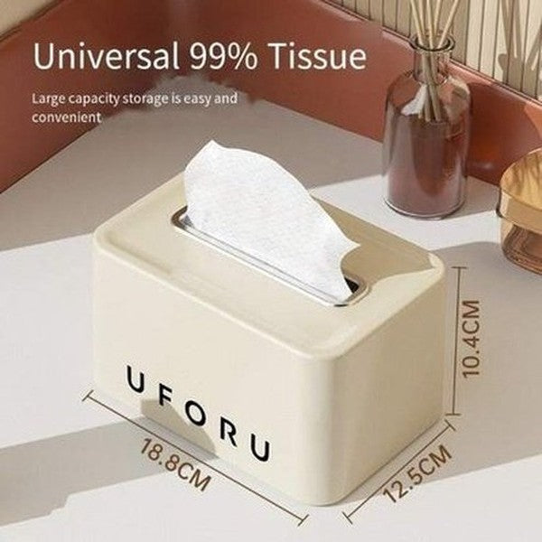 Light Luxury Desktop Storage Facial Tissue Box