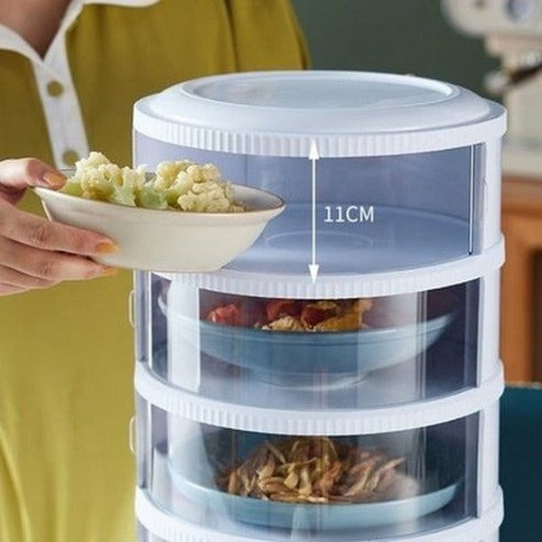 5 Layer Multifunctional Stackable Food Box With Lid