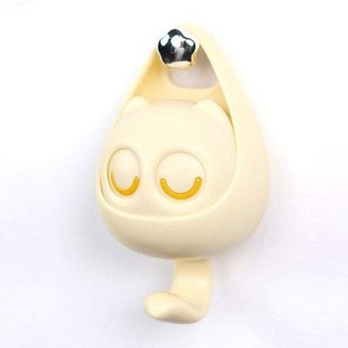 Cute Cartoon Big Owl Blinks Eyes Hook Storage Key